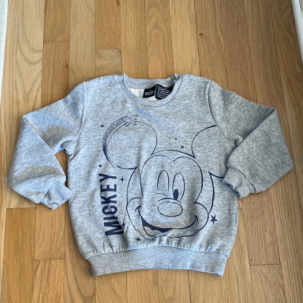 NWOT Disney Mickey Mouse 2-4 Year Sweatshirt